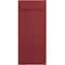 JAM Paper 4.125" x 9.5" Dark Red Policy Business Premium Envelopes